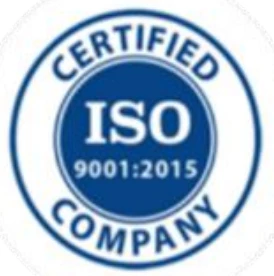 ISO 9001:2015 certified company